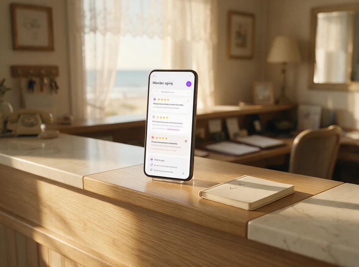 Monitor opinii Booking i Google dla obiektów noclegowych
